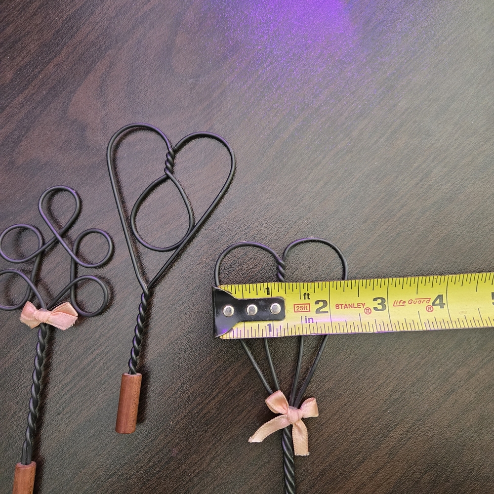 Miniature Rug beaters. set of three - Picture 3 of 3